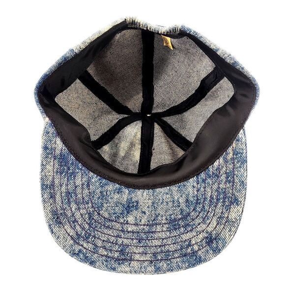 Vintage Cotton Acid Stone Washed Demin Elastic Back Hat USA Brand New w/ Tag - Picture 6 of 8